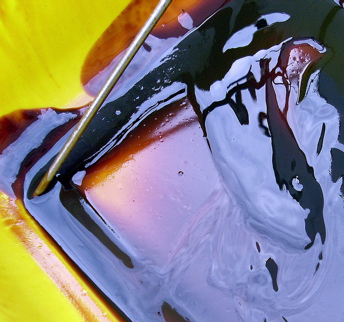 reduction crude oil viscosity  before