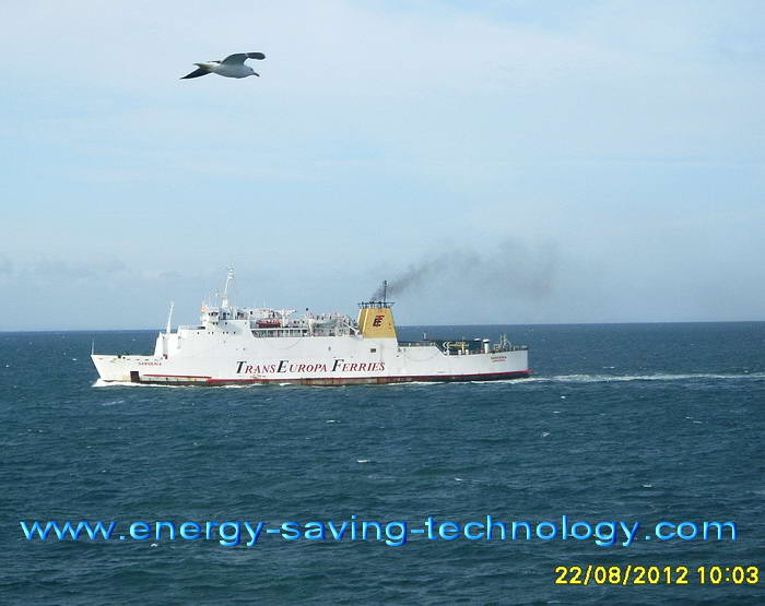 smoke smoke reduction in the ship's diesel engine